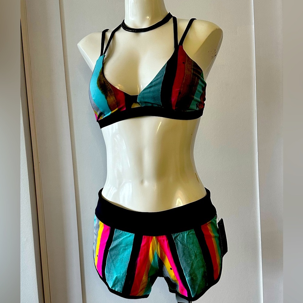 Hurley Board Short & Matching Bikini Top